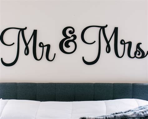 mr and mrs decor for wedding|mr and mrs. wall decor.